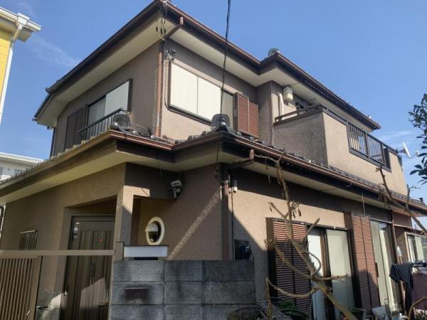 松戸市 外壁塗装工事 ローコストなシリコン塗装でお得に外壁塗装 内装工事で家中スッキリ ガイソー松戸店