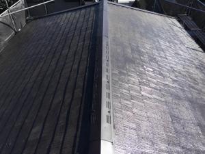 松戸市　屋根・外壁塗装工事　ルーフガードフッ素で屋根の機能性アップ
