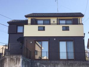 松戸市　屋根カバー・外壁塗装工事　セネターで色褪せ知らずの屋根にチェンジ