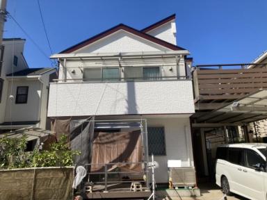 松戸市 U様 外壁塗装工事 フッ素4FⅡで定期メンテナンス