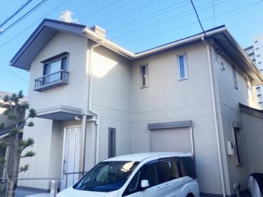 松戸市　K様　屋根・外壁工事 クリヤー塗料でお気に入りのデザインを活かす！