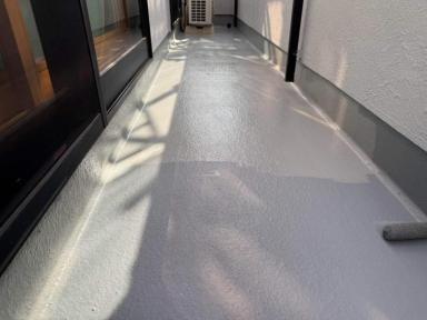ベランダ床のメンテナンス