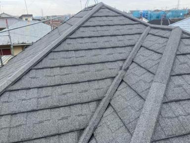 松戸市○○様邸にて、屋根カバー工事☆